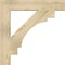 Ekena Millwork Merced Block Rough Sawn Bracket, Douglas Fir, 4"W x 26"D x 26"H BKT04X26X26MRC05RDF - alternate 4